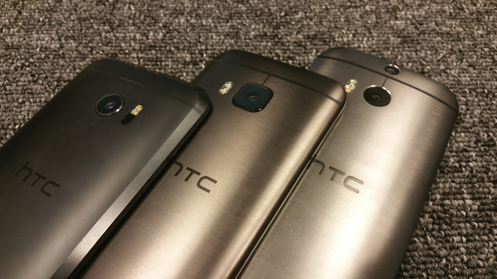HTC 10 HTC One M9 HTC One M8 3