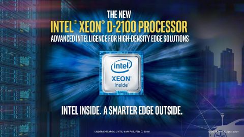 Intel lansirao novu liniju Xeon-D 2100 prcesora