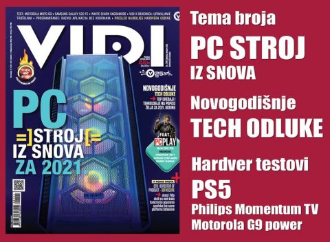 VIDI 298: PC konfiguracija za 2021. godinu, test nove Plejke i novogodišnje tech odluke