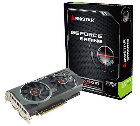 Biostar lansirao specijalnu gaming overclockanu verziju GTX 750 Ti kartice