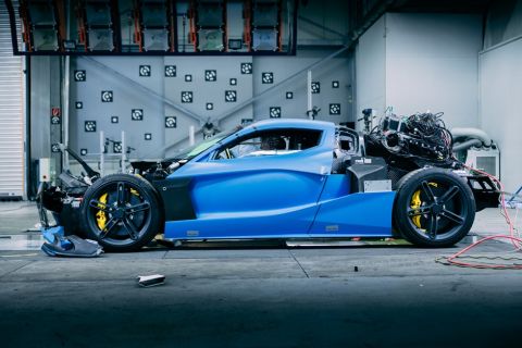 Video: Rimac C_Two crash test