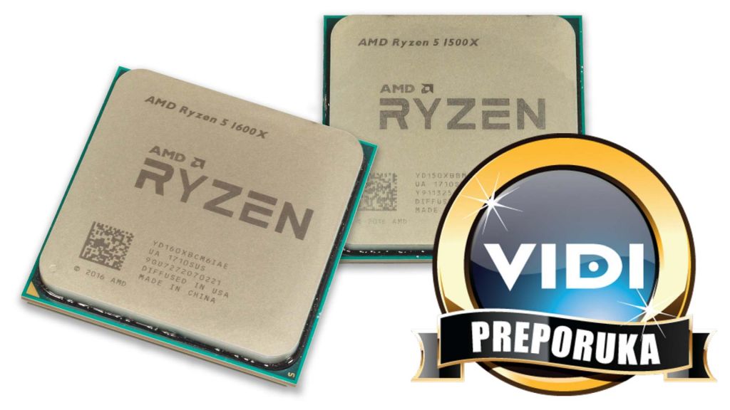 AMD Ryzen 5 1600X i 1500X