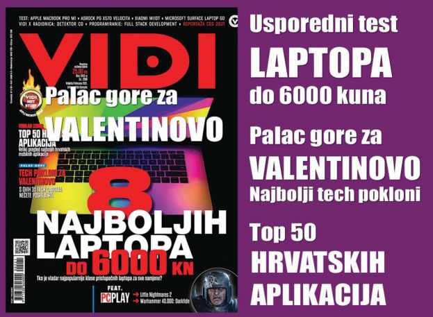 Novi VIDI na kioscima: Najbolji mainstream laptopi i gadgeti za poklon