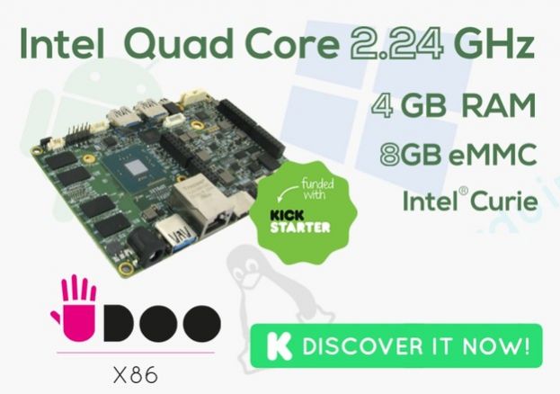 Za sedam sati ostvarena crowdfunding kampanja za najjači maker board, UDOO X86