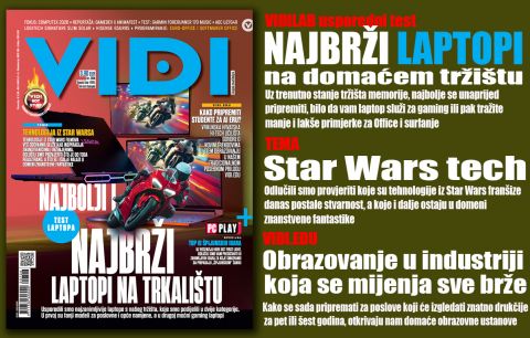 Novi VIDI br. 364: Usporedni test Top laptopa