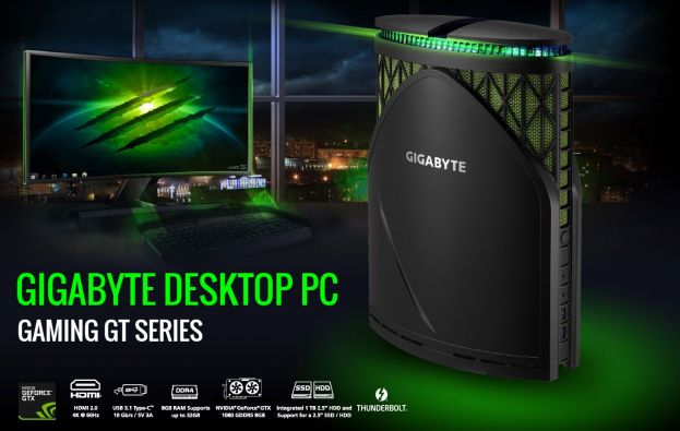 GIGABYTE predstavio "konzolu" s GTX 1080