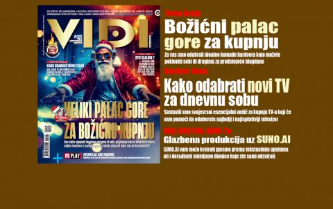 VIDI 357 donosi teme: Božićni palac za kupnju i odabir novog TV-a