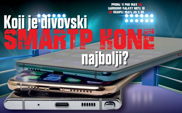 Test najboljih mobitela: iPhone 11 Pro Vs Galaxy Note 10 Vs Huawei Mate 20 X