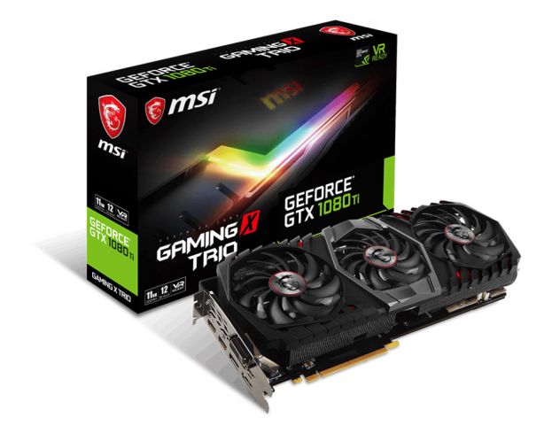 MSI lansirao GeForce GTX 1080 Ti Gaming X Trio grafičku