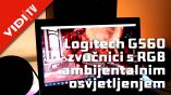 Logitech G560 zvučnici s RGB ambijentalnim osvjetljenjem