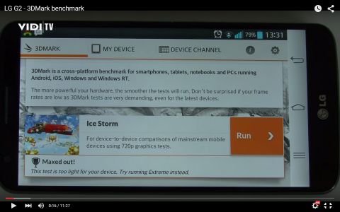 LG G2 - 3DMark benchmark