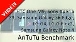 HTC One M9, Sony Xperia Z3, Samsung Galaxy S6 Edge, LG G4, LG G Flex2, Samsung Galaxy Note 4