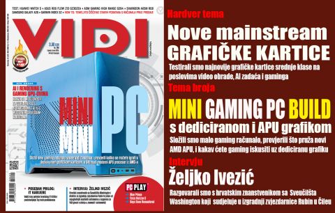VIDI 351: Mini gaming PC build i test mainstream grafike