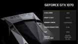 Nvidia objavila specifikacije za GeForce GTX 1070