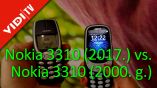 Nokia 3310 (2017. g.) vs. Nokia 3310 (2000. g.)