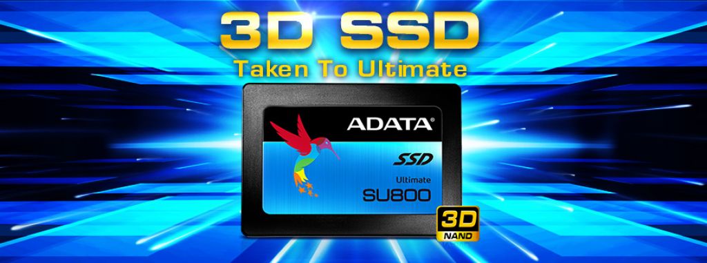 Adata lansirala SU800 SSD sa 3D NAND-om