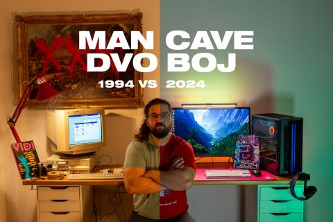 Man Cave: Test konfiguracija 1994. vs 2024.