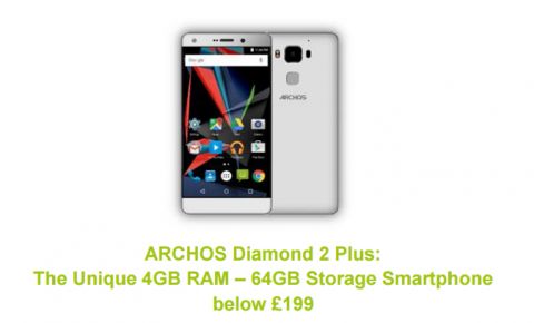 Archos predstavio Diamond 2 Plus i Note jakih specifikacija i prihvatljive cijene