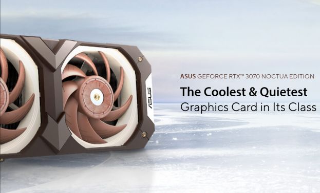 ASUS je u suradnji s Noctuom lansirao novu RTX 3070 OC karticu