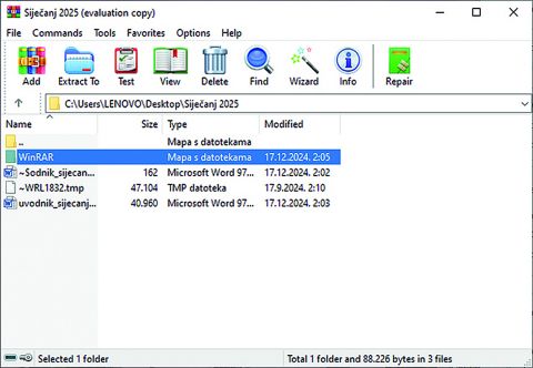 Recenzija softvera: WinRar u 2025.