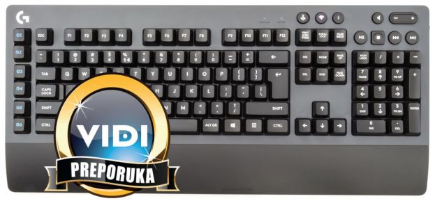 Logitech G613: Bežična mehanika