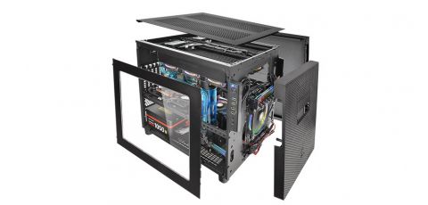 Thermaltake predstavio dva kockasta modularna kućišta, Core X5 i zelenu Riing ediciju