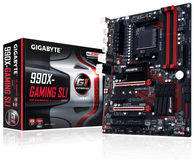 Gigabyte predstavio 990X-Gaming SLI matičnu ploču